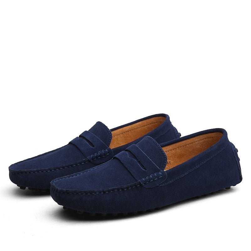 Maarten - Casual suède loafers met penny strap voor heren Alternate