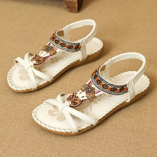 Sandalen Dames met Sierbandjes