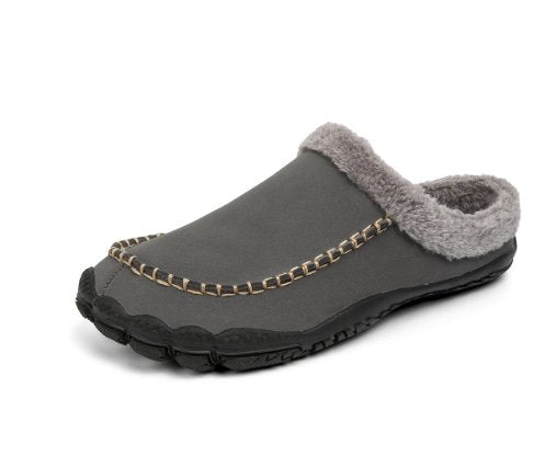 Sam - Warme gevoerde pantoffels met antislip zool voor heren Back