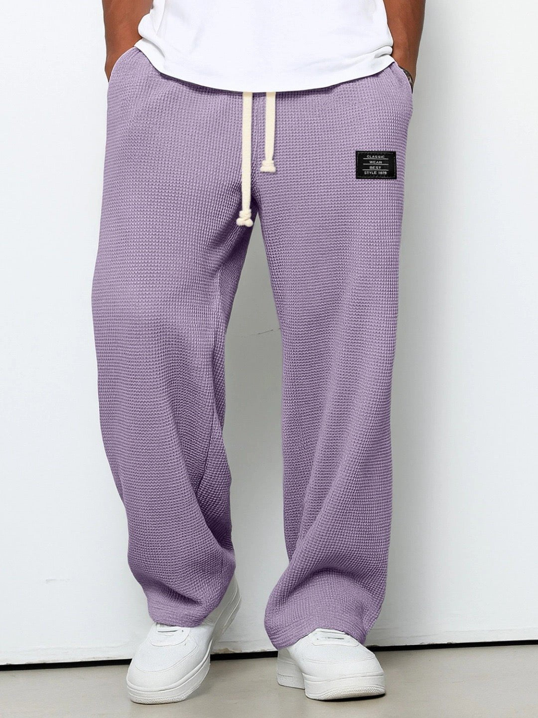 Stef - Comfortabele relaxed herenbroek met elastische taille View 11