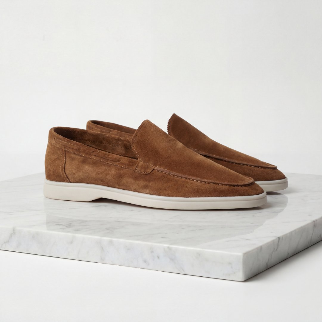 Teun - Klassieke suède loafers voor heren Alternate