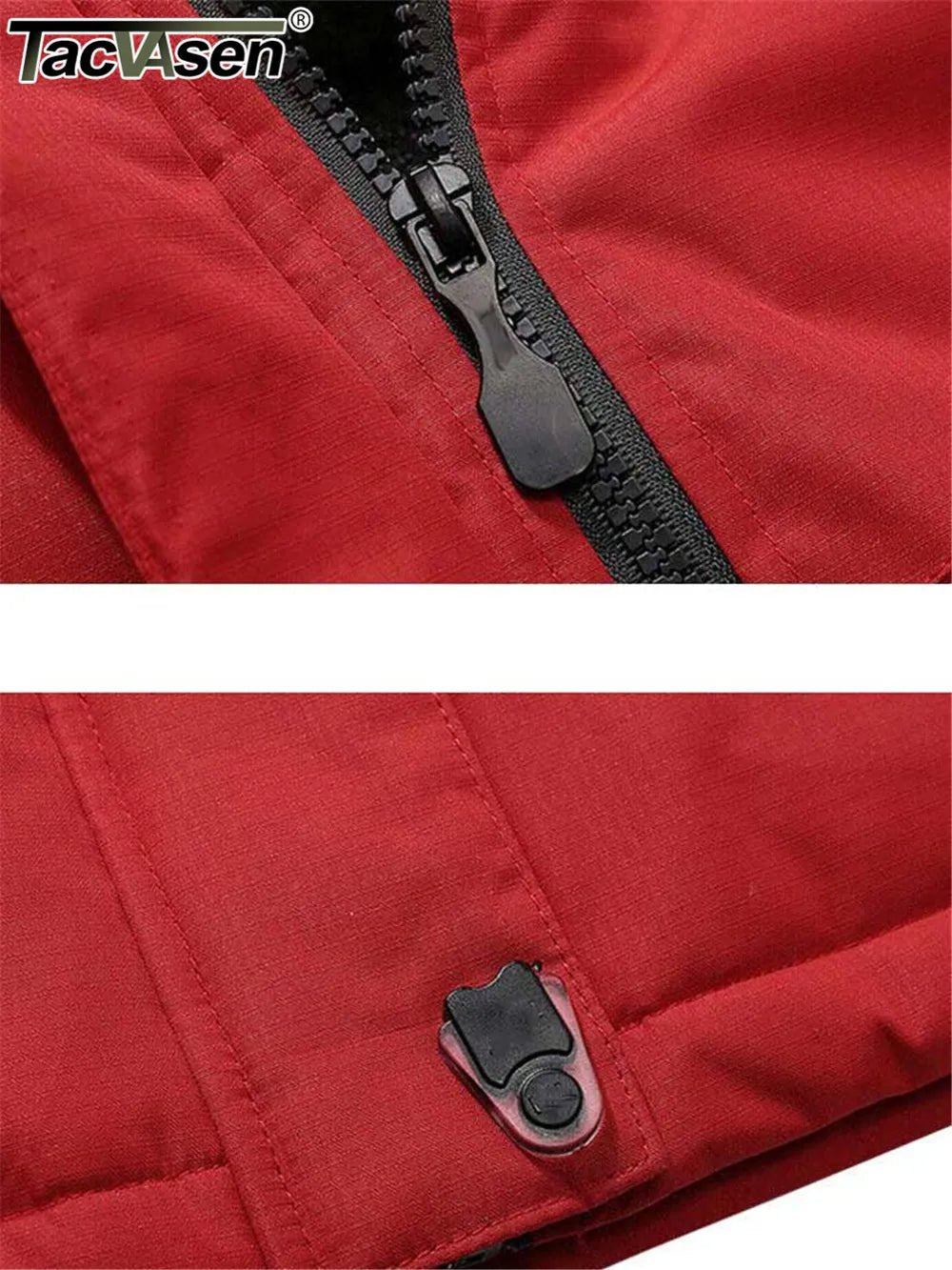 Teun - Waterdichte gewatteerde parka met capuchon voor heren View 11
