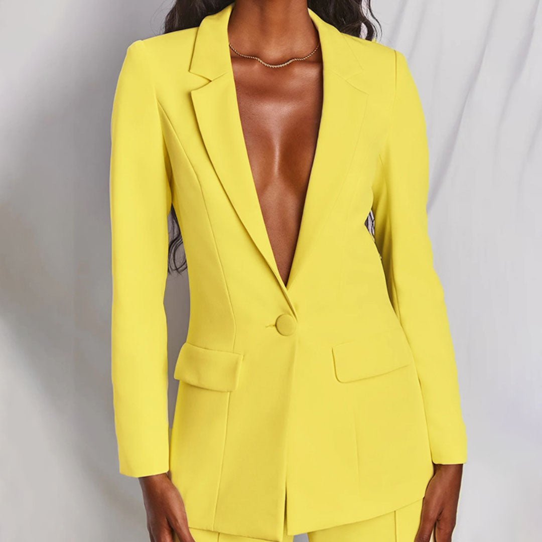 Vera - Chique blazer en broek set voor dames Front