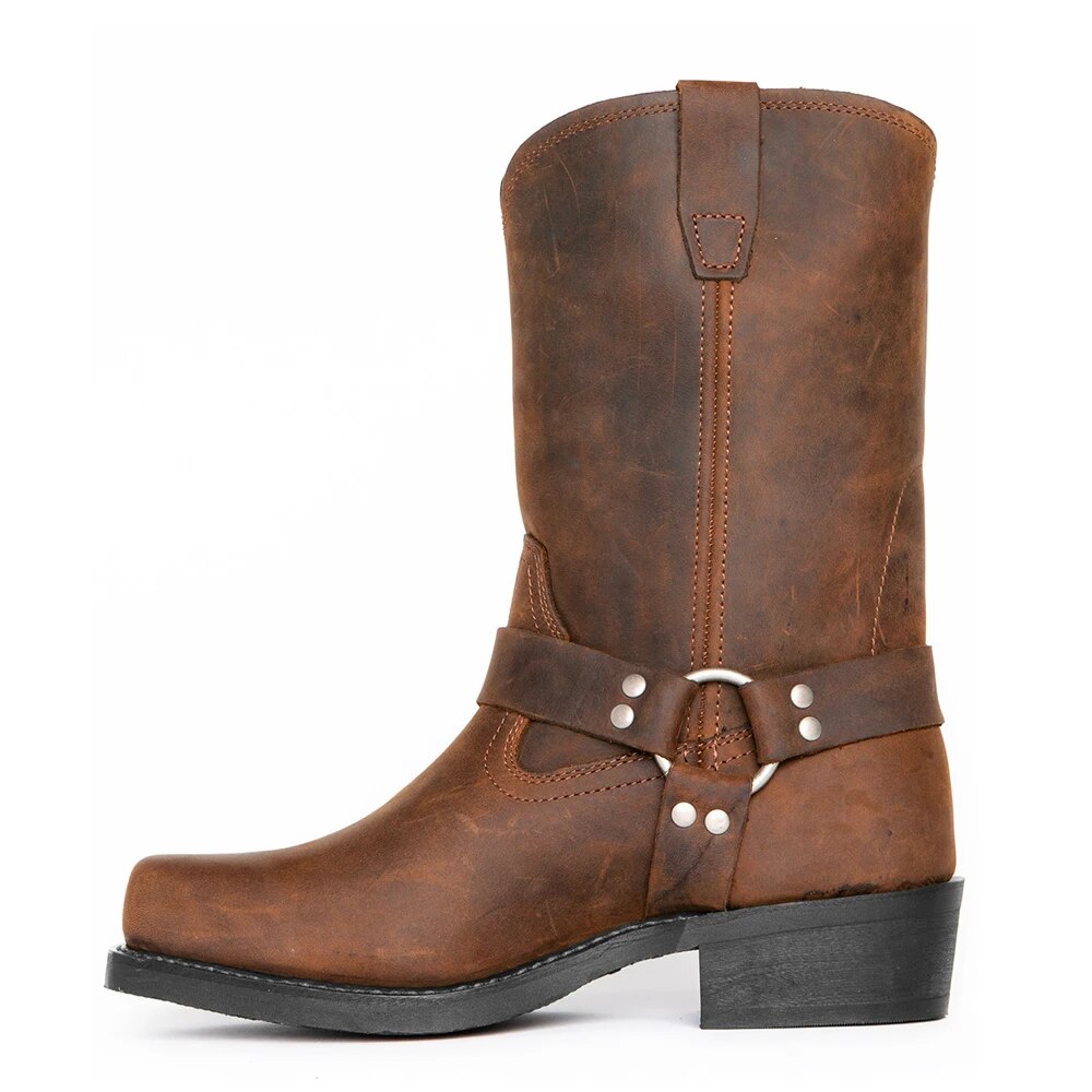 Cowboylaarzen heren met gespdetail