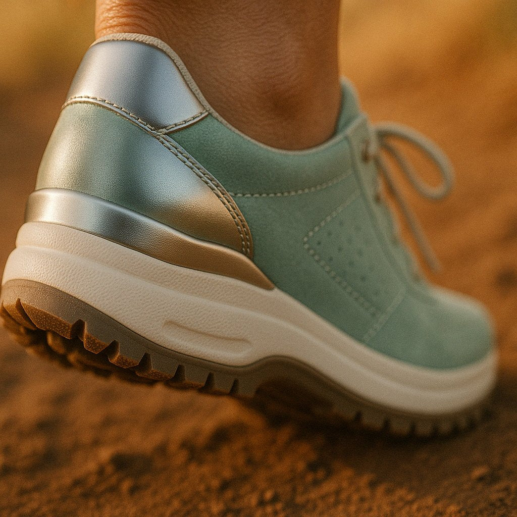 Wies - Orthopedische wandelschoenen met rits voor dames Back