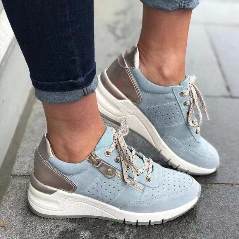 Wies - Orthopedische wandelschoenen met rits voor dames View 12