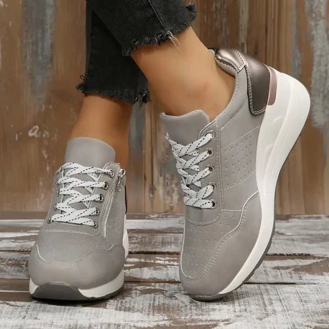 Wies - Orthopedische wandelschoenen met rits voor dames View 15