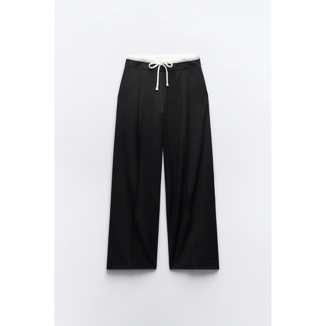 Broek met Trekkoord Wijde Pijpen