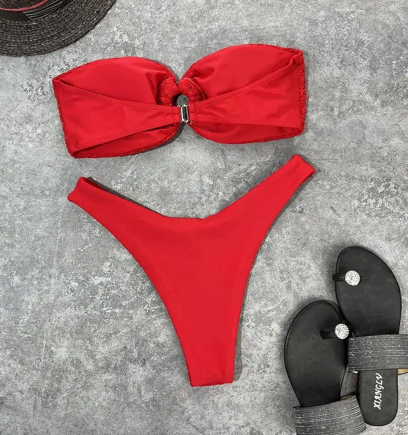 Luna | Trendy & sexy strapless bikini