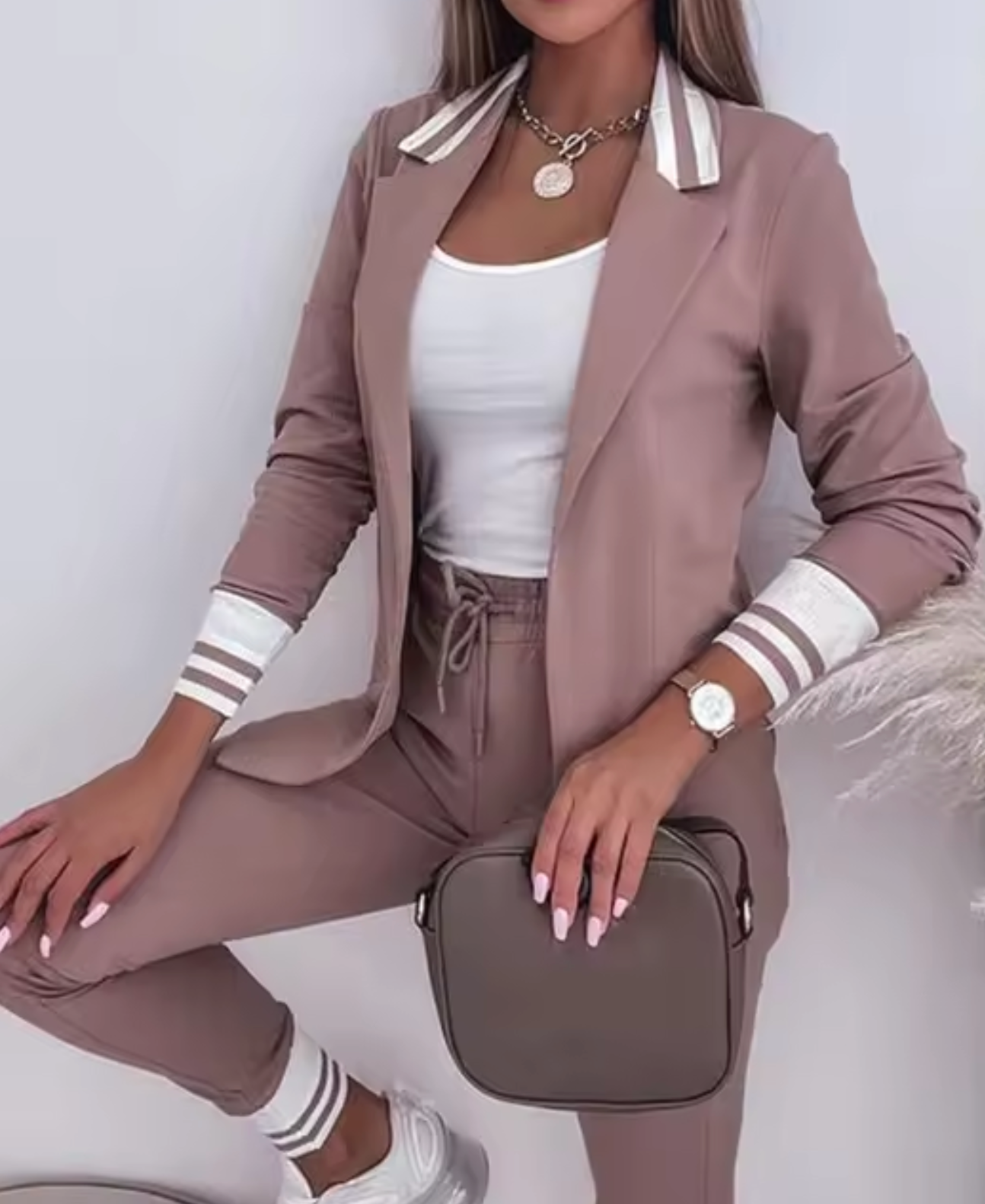 Yanna – Setje blazer en broek