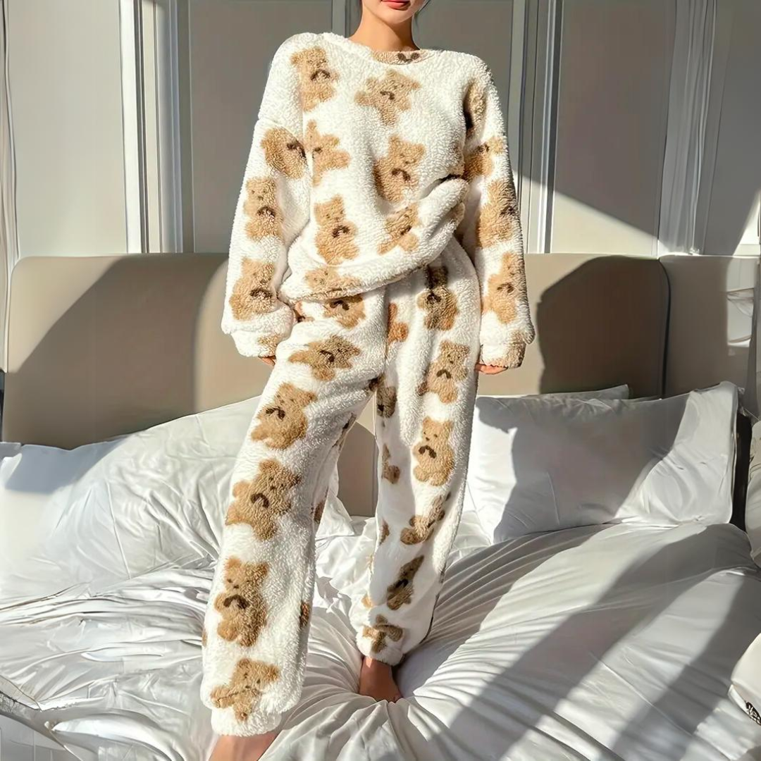 Hallie | Teddy Loungewear Set