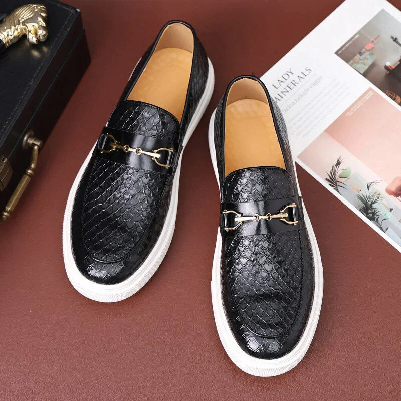 Verde - Orthopedische, stijlvolle leren loafers
