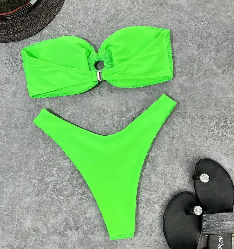 Luna | Trendy & sexy strapless bikini