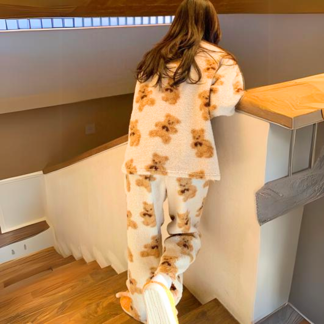 Hallie | Teddy Loungewear Set
