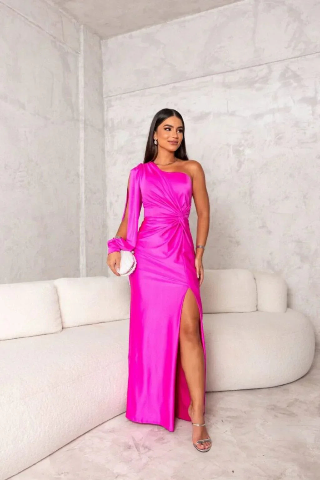 Maxi Jurk Dames met Split