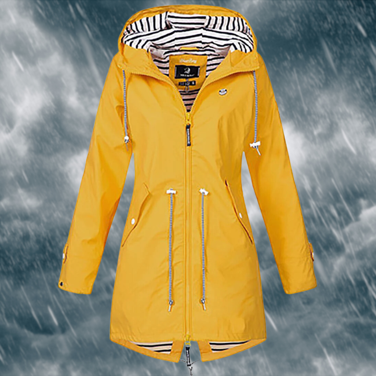 Dames Water- en Windichte Regenjas