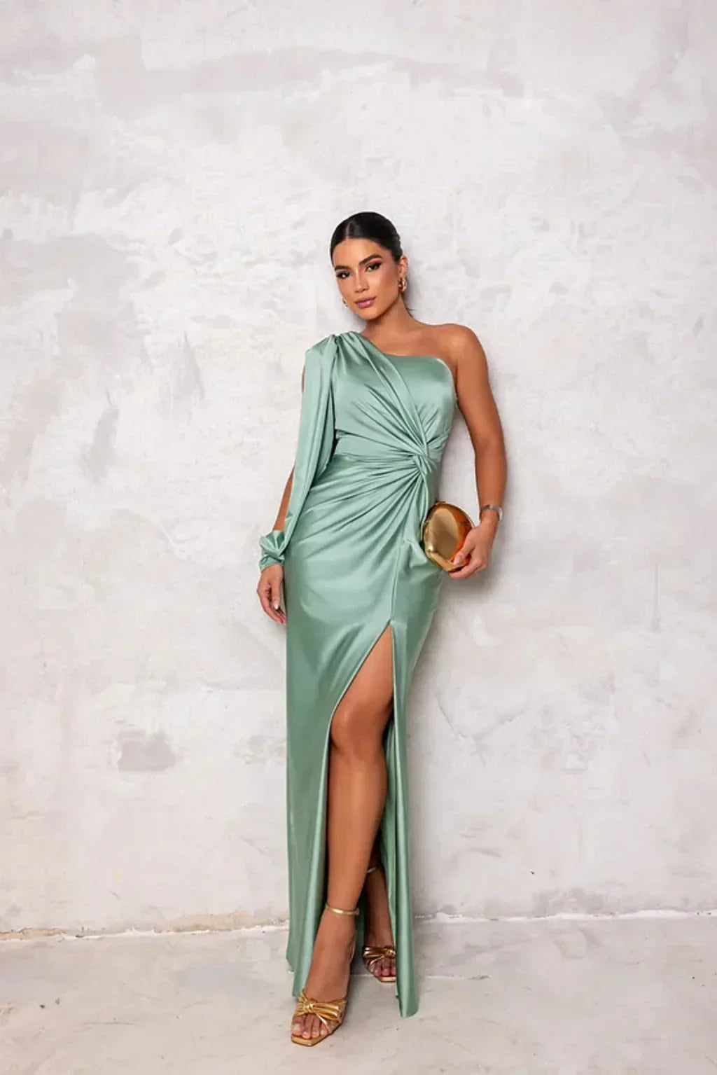 Maxi Jurk Dames met Split