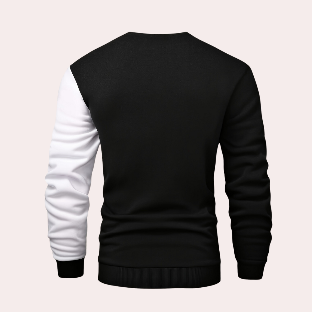 Laurent - Trendy heren sweatshirt