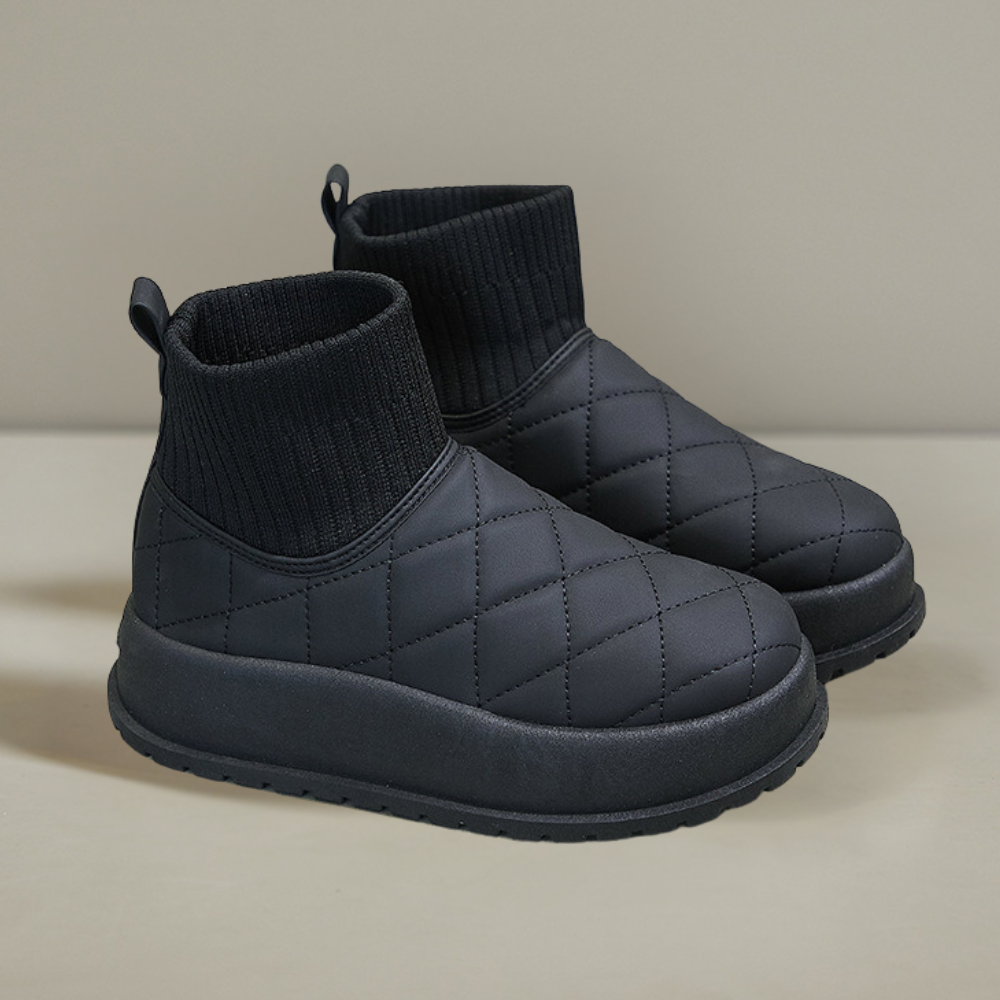 Celesse - Geïsoleerde Gequiltte Vrouwen Winterboots