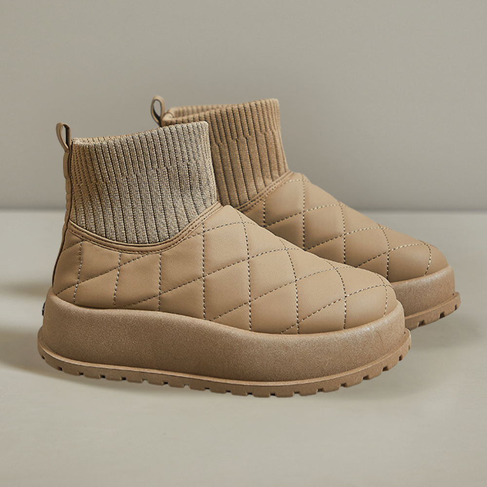 Celesse - Geïsoleerde Gequiltte Vrouwen Winterboots