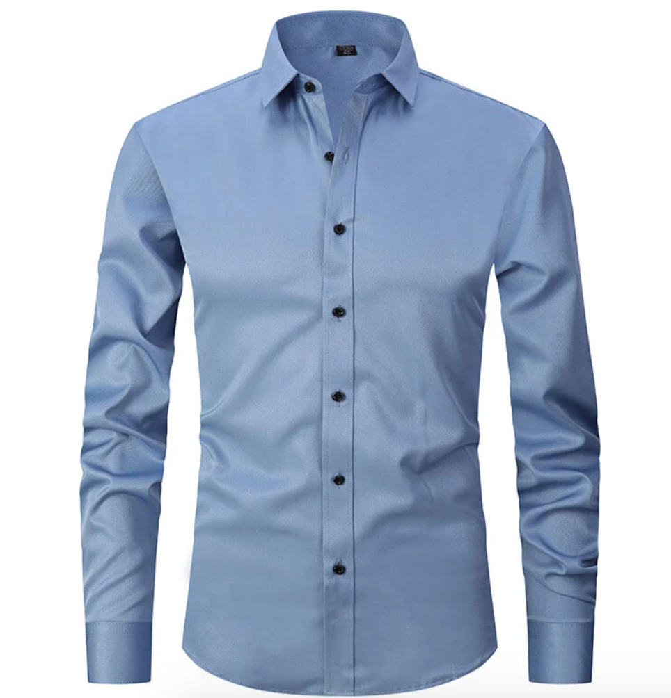 Herenoverhemd met stretch Shirt