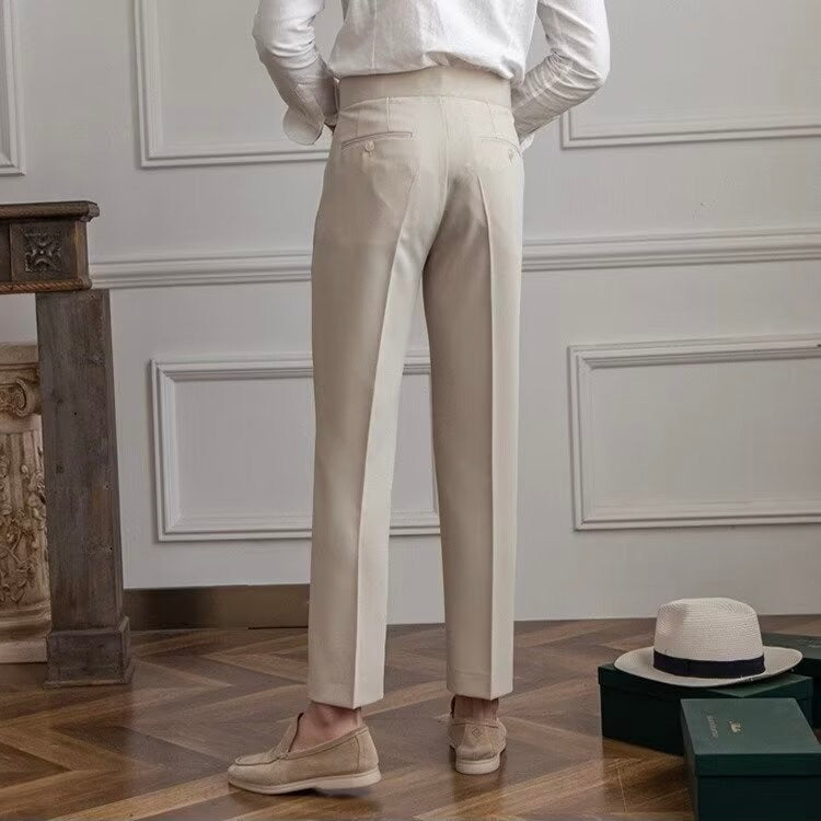 Klassiek Pantalon Heren met Plooien