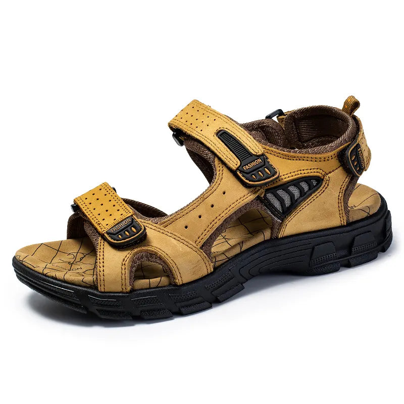 Ondersteunende Sandalen met klittenband en gesloten hiel