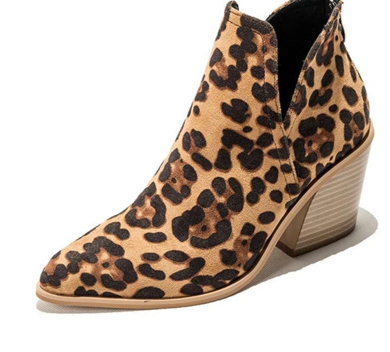 Enkellaarsjes Dames Met Blokhak