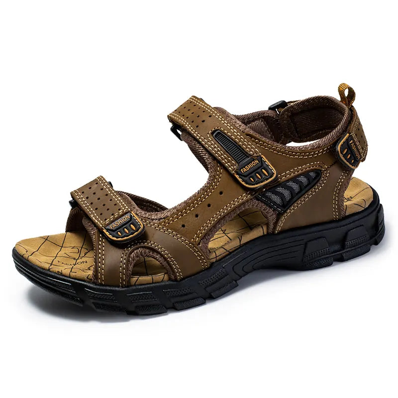 Ondersteunende Sandalen met klittenband en gesloten hiel