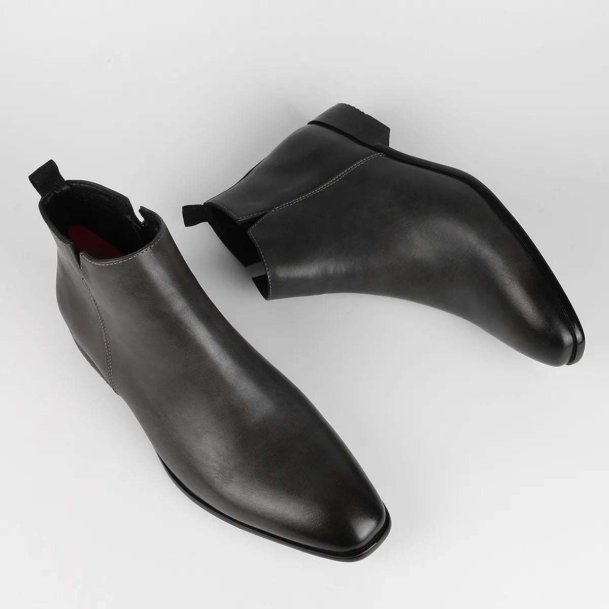 Chelsea Boots Heren Lage Hak