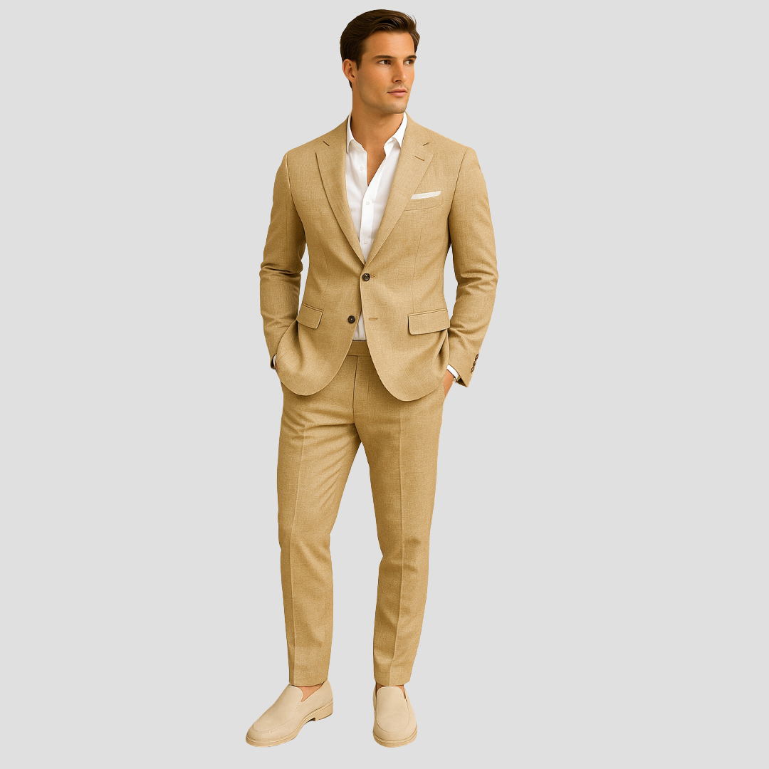 Herenpak 2-delig slim fit