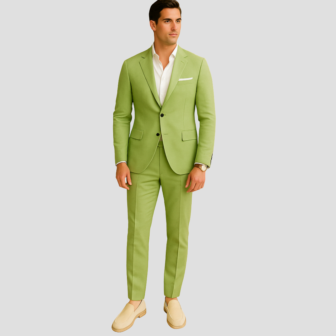Herenpak 2-delig slim fit