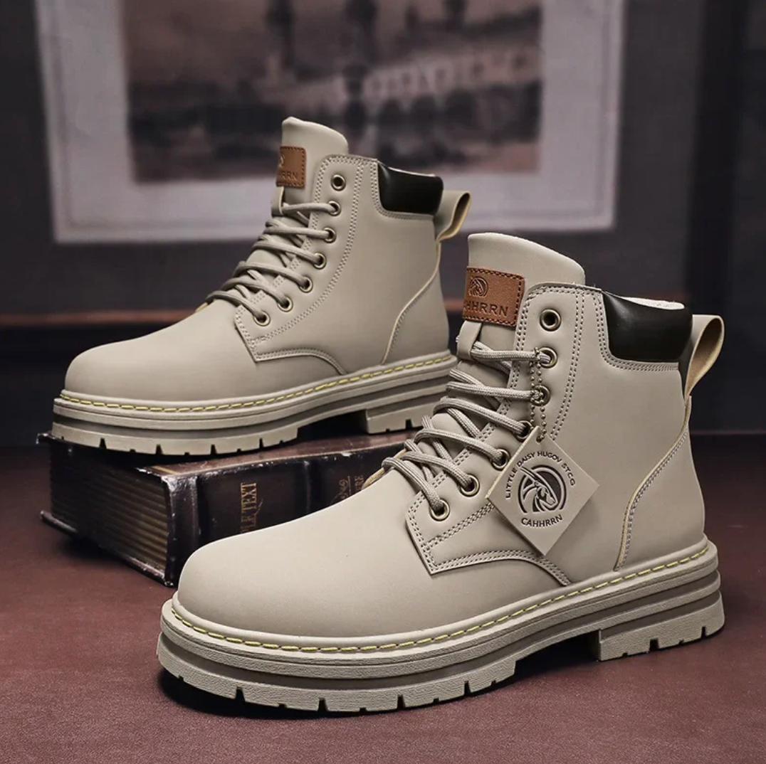 Veterboots heren enkelhoog
