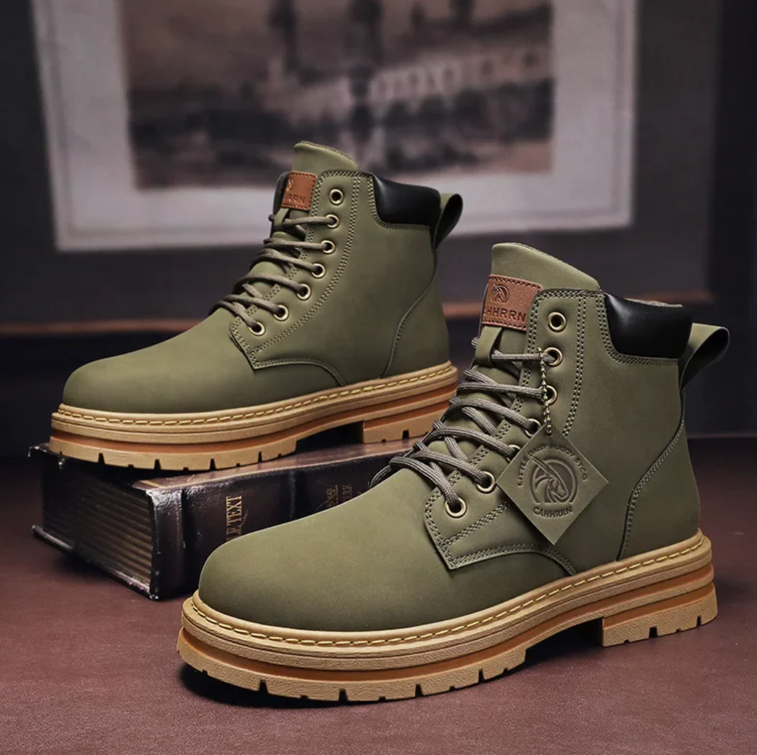 Veterboots heren enkelhoog