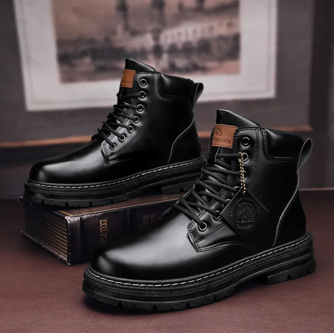 Veterboots heren enkelhoog