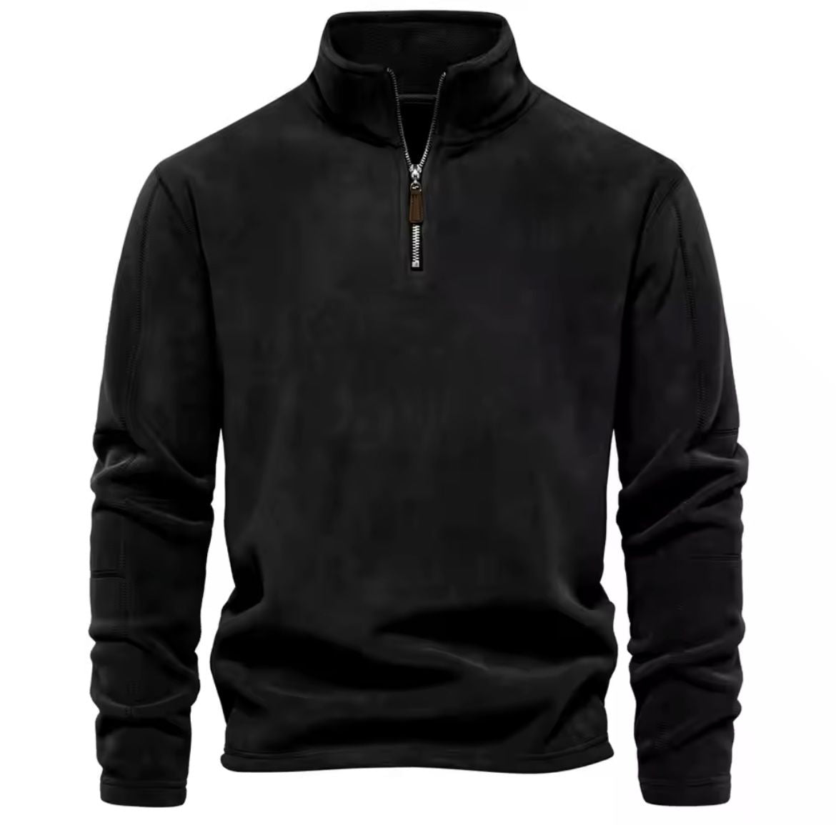 Herentrui met Half-Zip en opstaande kraag