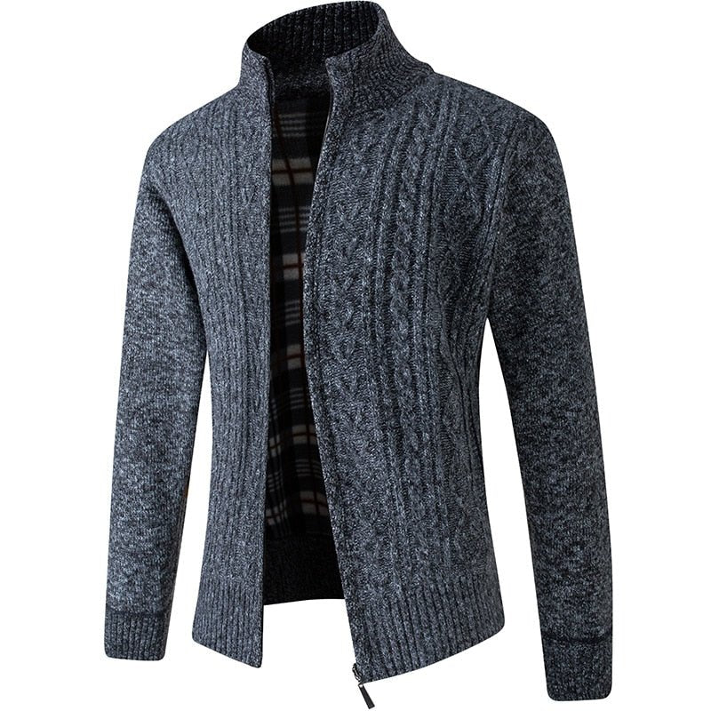 Bas - Warm grofgebreid vest voor heren View 12
