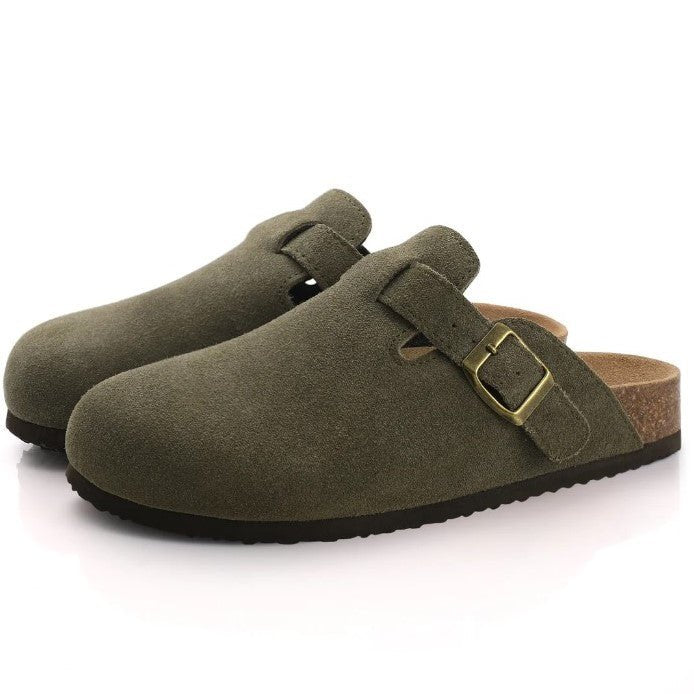 Daan - Leren Boston-sandalen voor heren Full