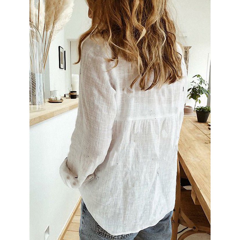 Evi - Luchtige casual blouse met vogelprint voor dames Alternate