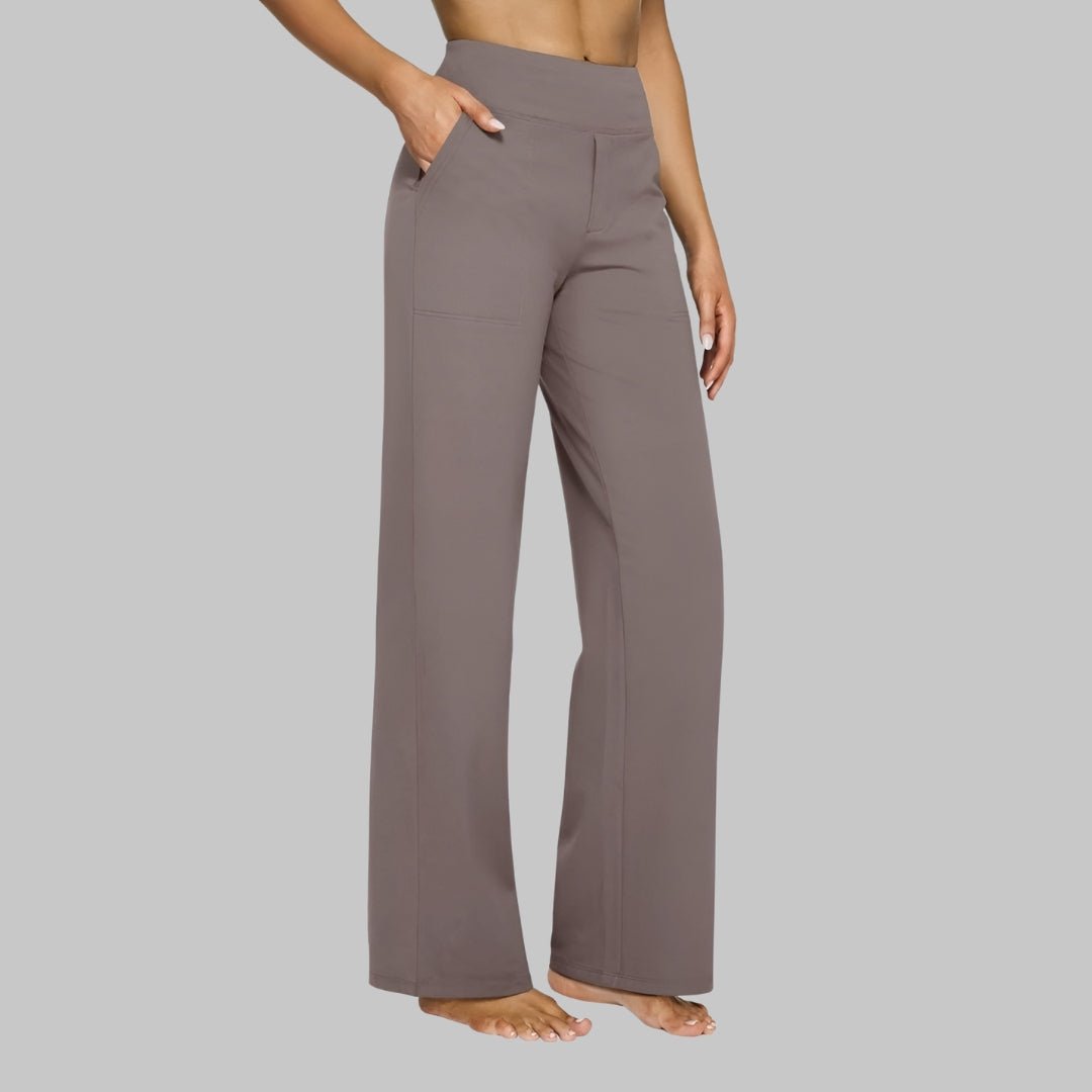 Fenna - Elegante wide leg broek met elastische taille voor dames Hero