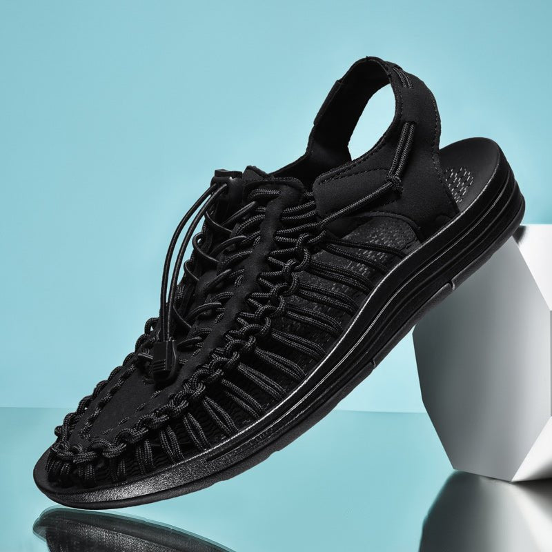 Floris - Luchtige mesh zomer sandalen voor heren Front