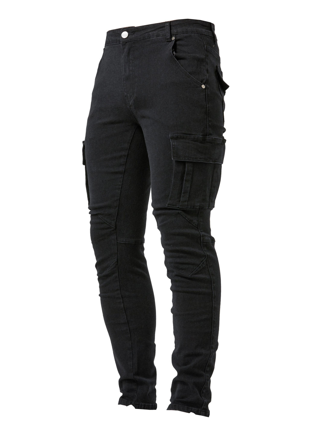 Cargo Jeans Heren slim Fit