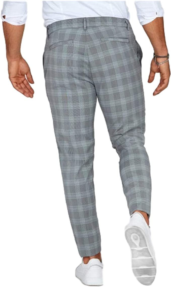 Hugo - Casual slim fit chino broek voor heren Close Up