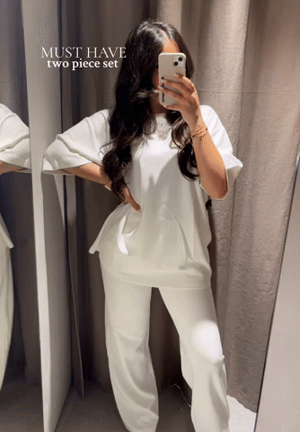 Dames Zomerset tweedelige set oversized pasvorm