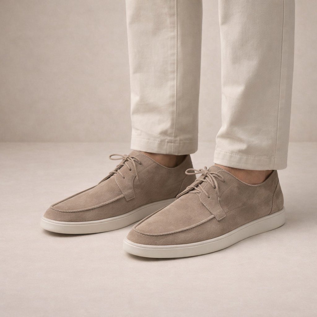 Jasper - Klassieke suède loafers voor heren Front