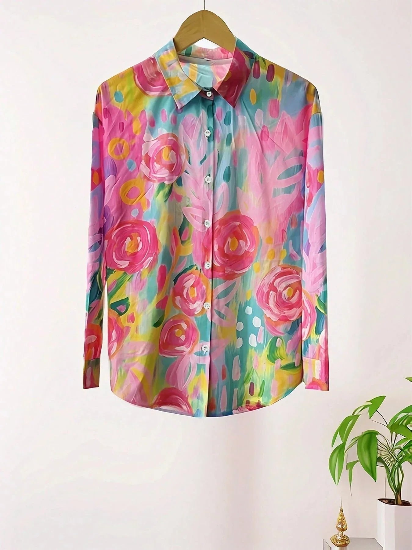 Loes - Kleurrijke blouse met bloemenprint voor dames Lifestyle