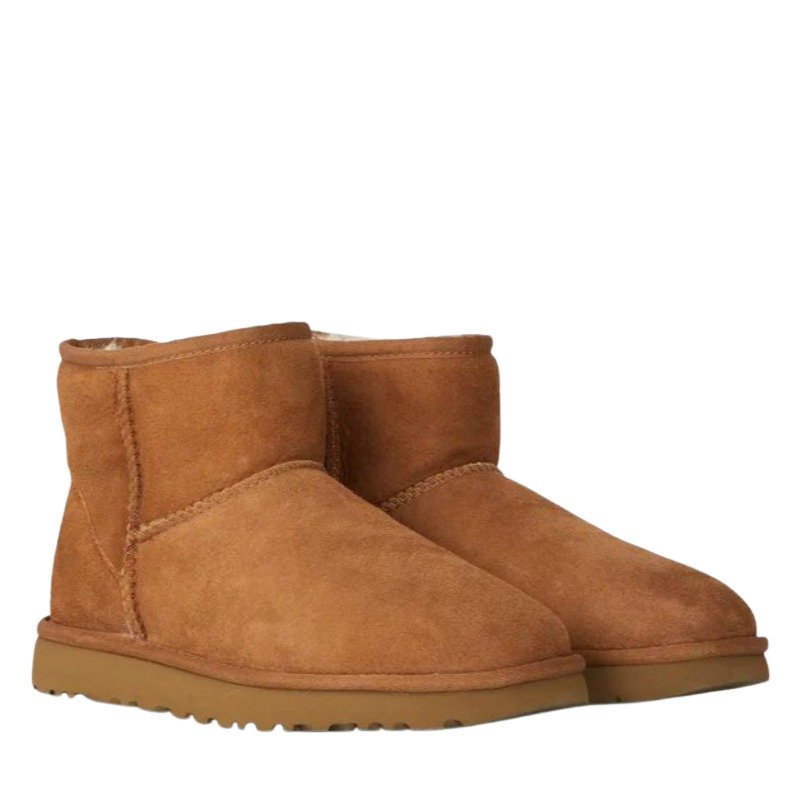 Lotte - Stijlvolle gevoerde mini boots voor dames Close Up