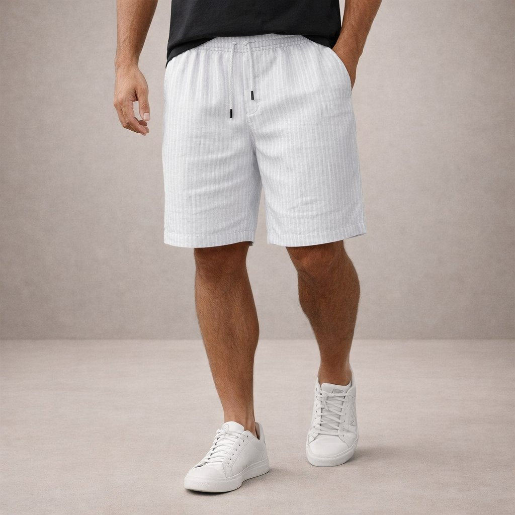 Luuk - Casual linnen korte broek voor heren Hero