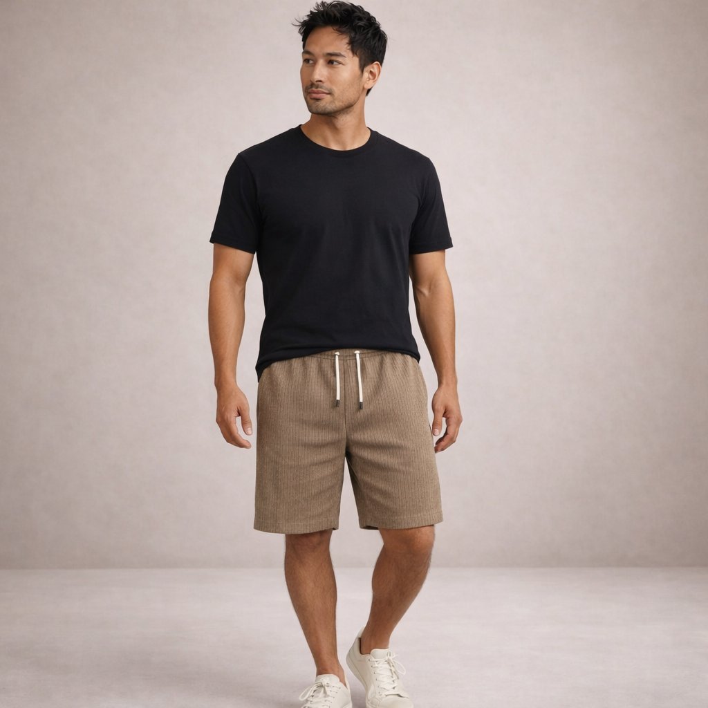 Luuk - Casual linnen korte broek voor heren View 25