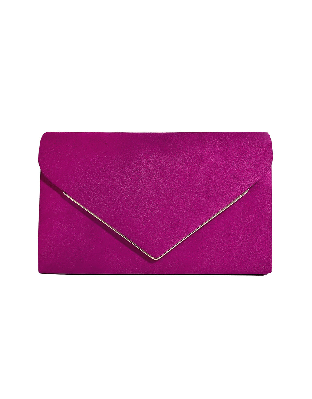 Clutch handtas envelop met schouderketting